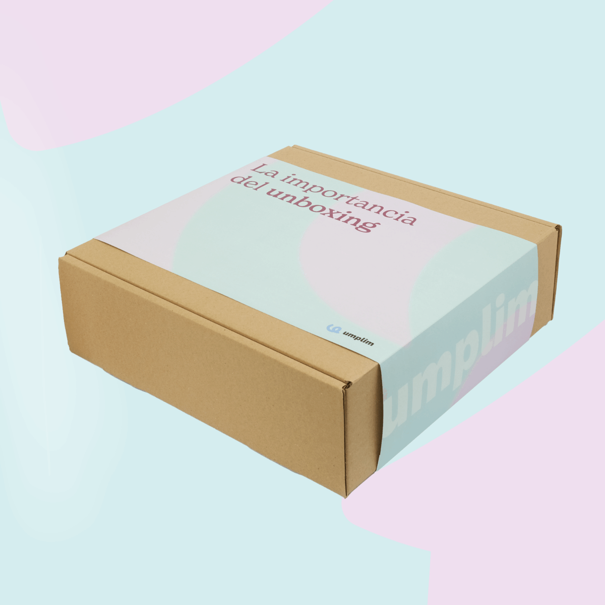Fajas personalizadas para caja Cube_L